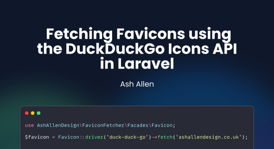 Fetching Favicons using the DuckDuckGo Icons API in Laravel